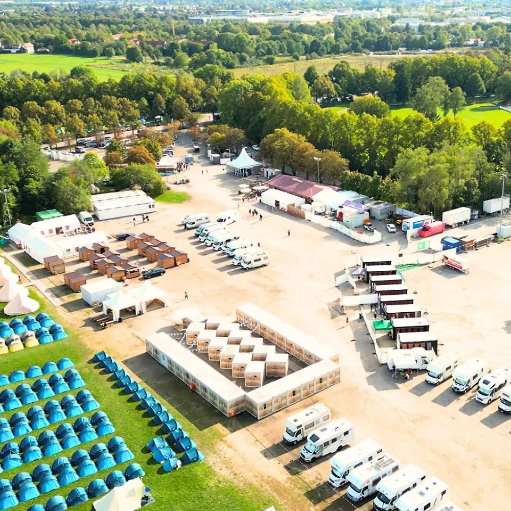 Oktoberfest Wiesn Camp Lodge Μόναχο Γερμανία