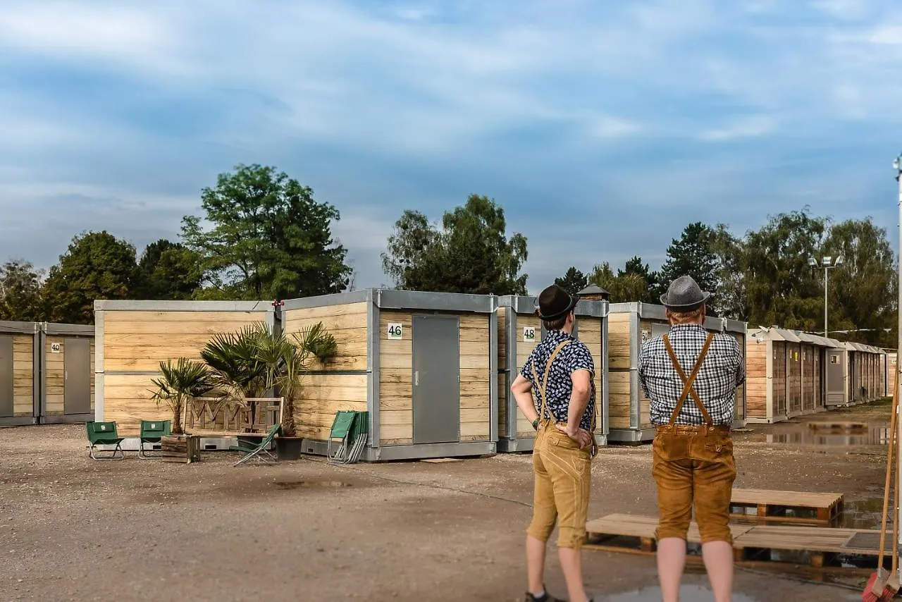 Oktoberfest Wiesn Camp Lodge Μόναχο Οργανωμένο κάμπινγκ