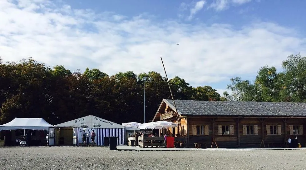 Oktoberfest Wiesn Camp Lodge Munich Germany